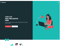 SPERING FREELANCERS WEBSITE CSS TEMPLATE