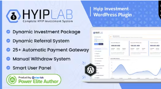 HYIPLab - HYIP Investment WordPress Plugin