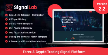 SignalLab - Forex And Crypto Trading Signal Platform (script)